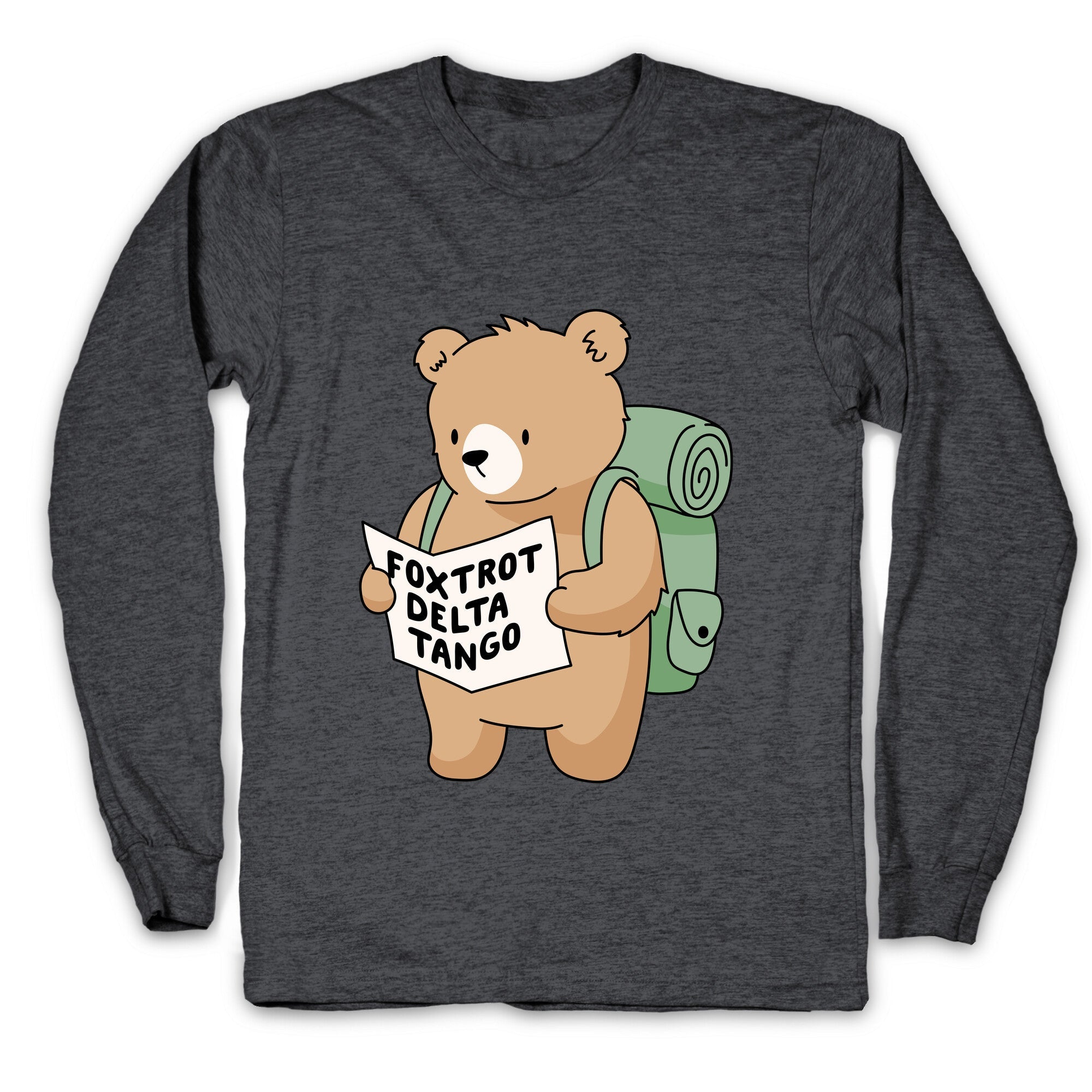 Foxtrot Delta Tango Bear Longsleeve Tee