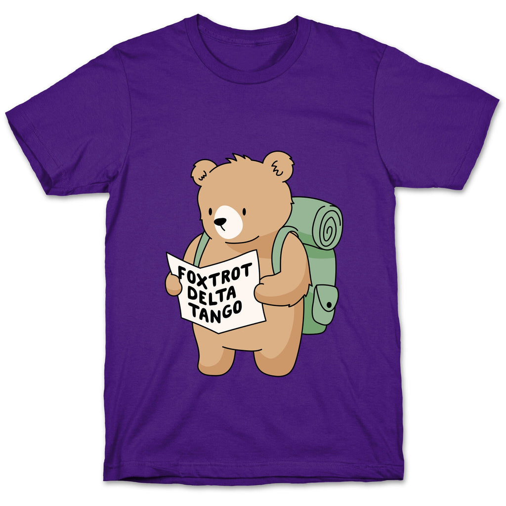 Foxtrot Delta Tango Bear T-Shirt