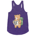 Foxtrot Delta Tango Bear Racerback Tank