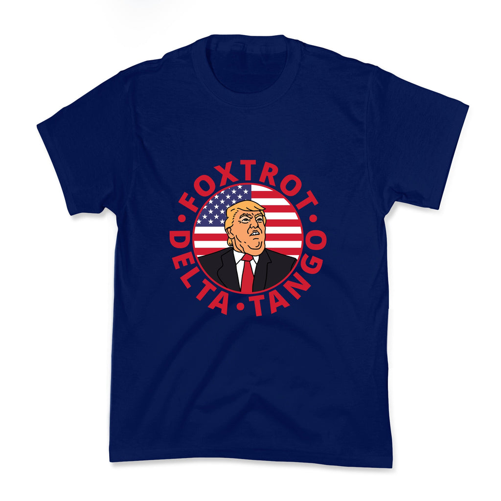 Foxtrot Delta Tango Trump Kids Tee