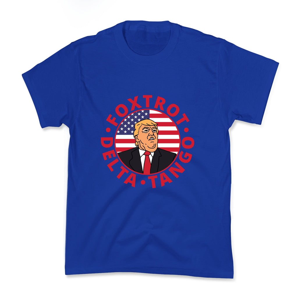 Foxtrot Delta Tango Trump Kids Tee