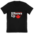 Elbows Up Canada Leaf V-Neck