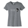 Zelensky Trump Costume Quote Womens Cotton Tee
