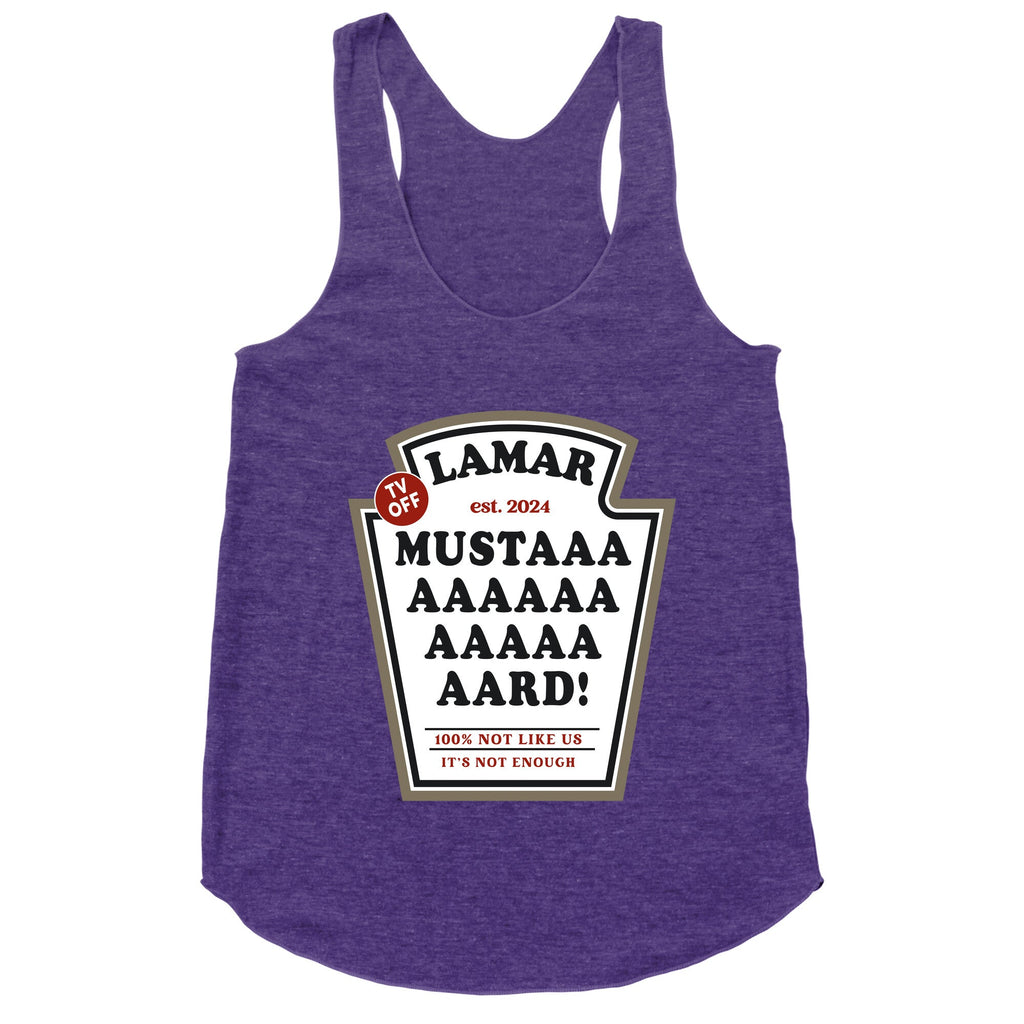 Kendrick Mustard TV Off Racerback Tank