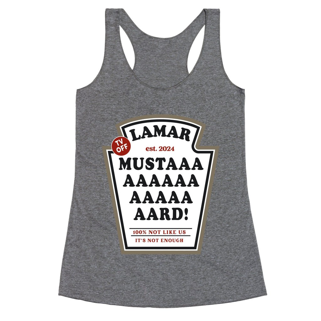 Kendrick Mustard TV Off Racerback Tank