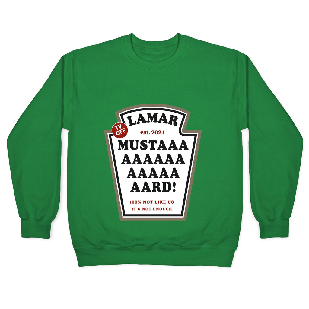 Kendrick Mustard TV Off Crewneck Sweatshirt
