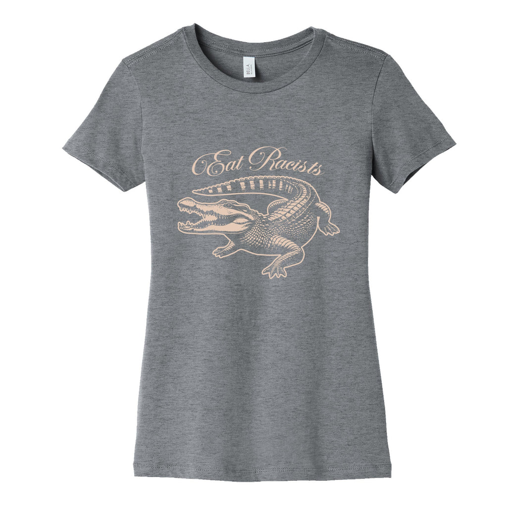 Eat Racists Womens Cotton Tee