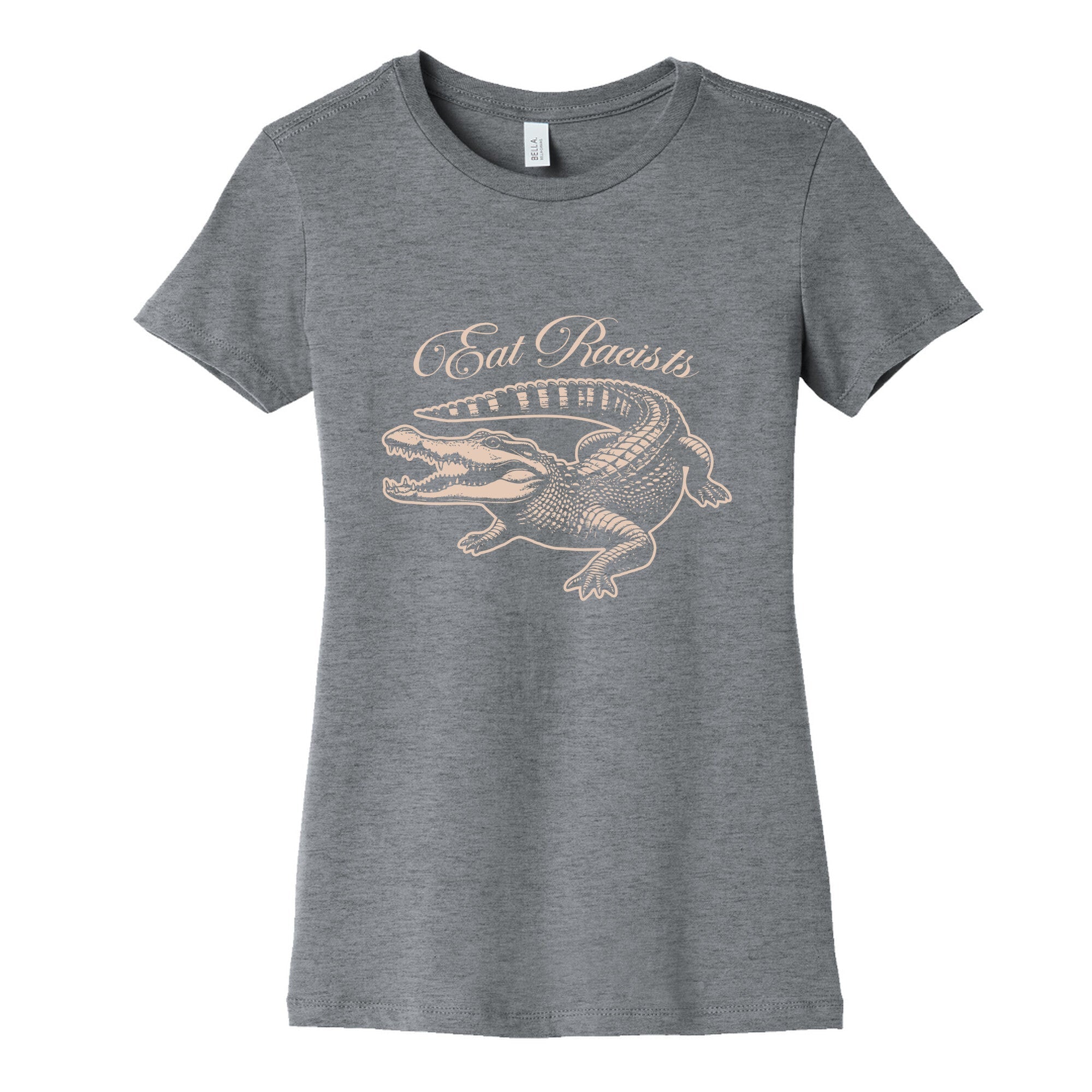 Eat Racists Womens Cotton Tee
