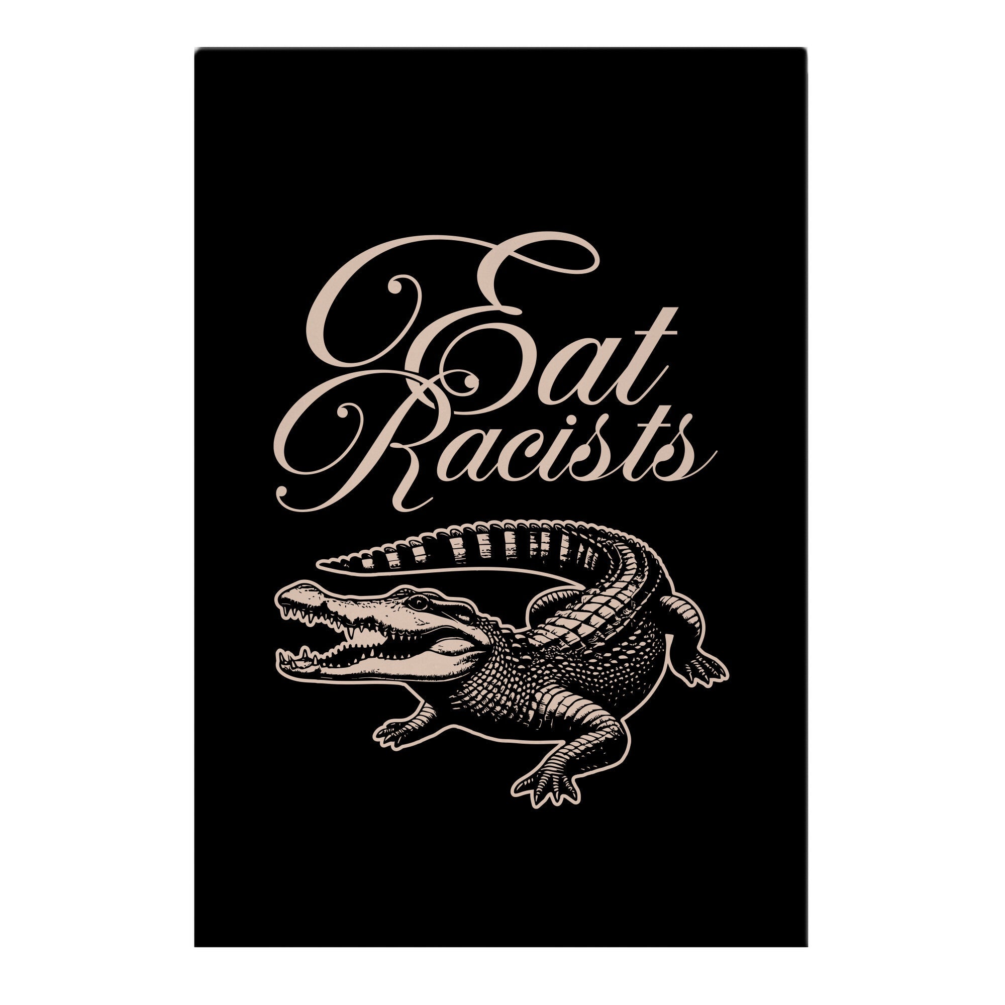 Eat Racists Garden Flag