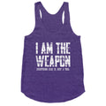 I Am The Weapon Racerback Tank