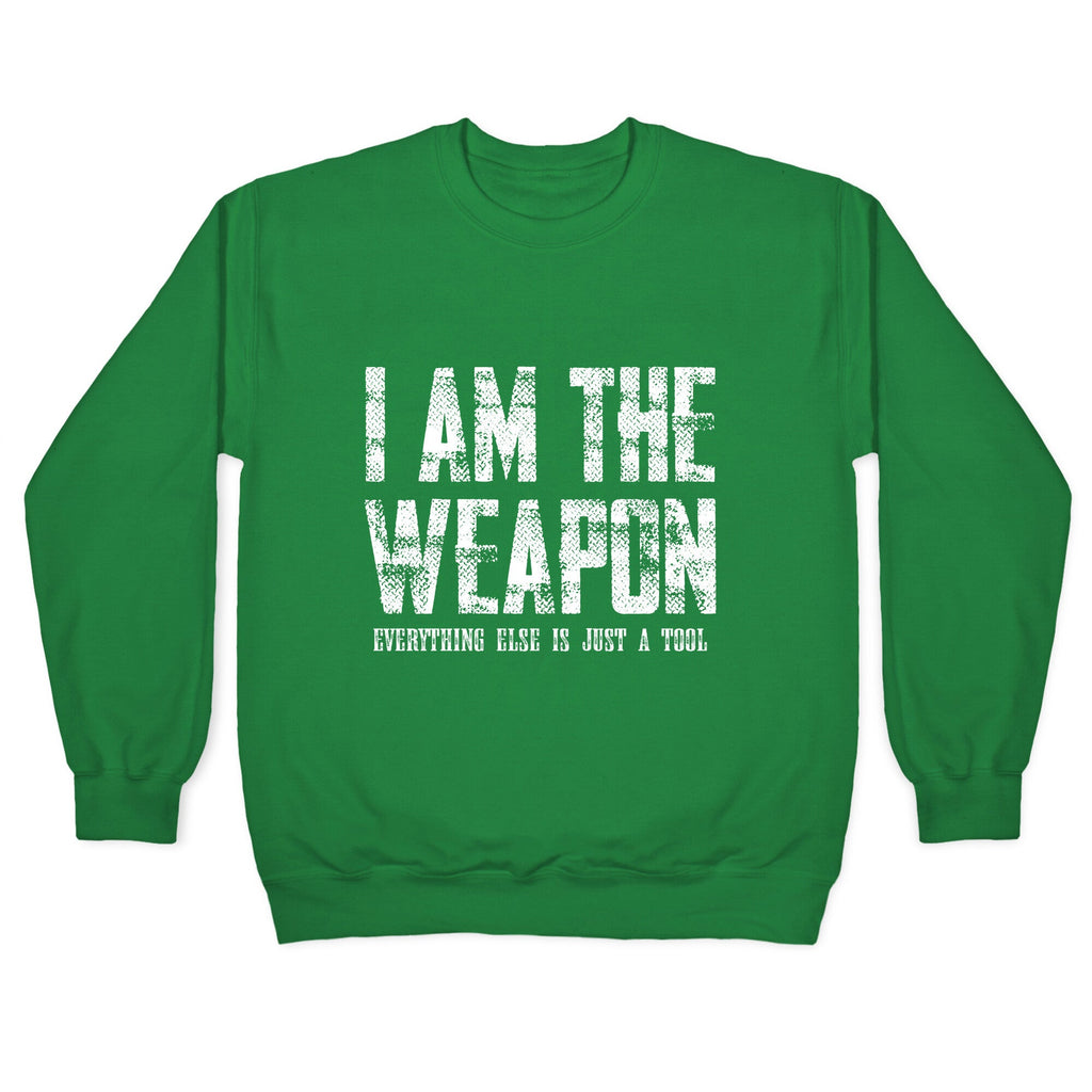 I Am The Weapon Crewneck Sweatshirt
