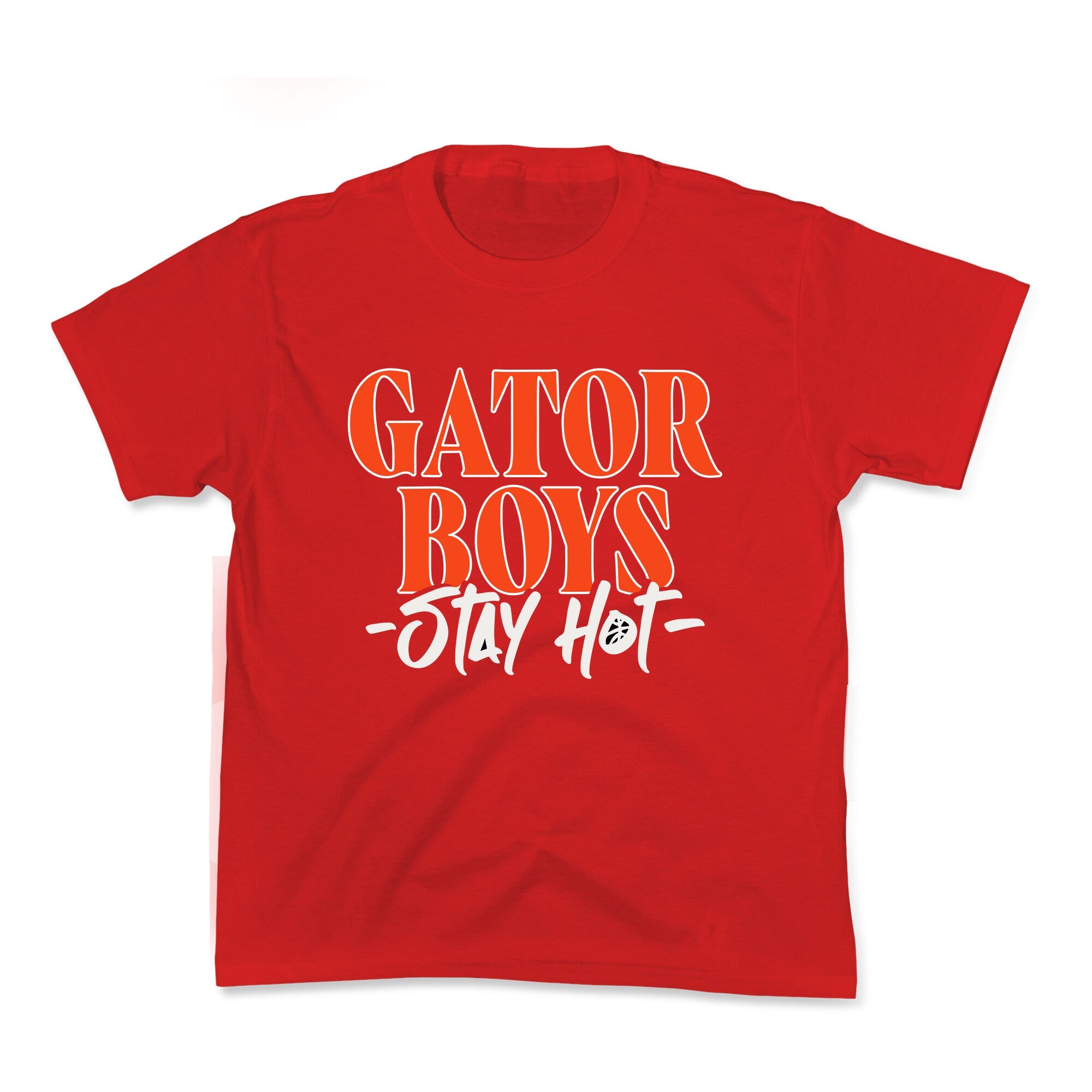 Gator Boys Stay Hot Florida Basketball Kids Tee