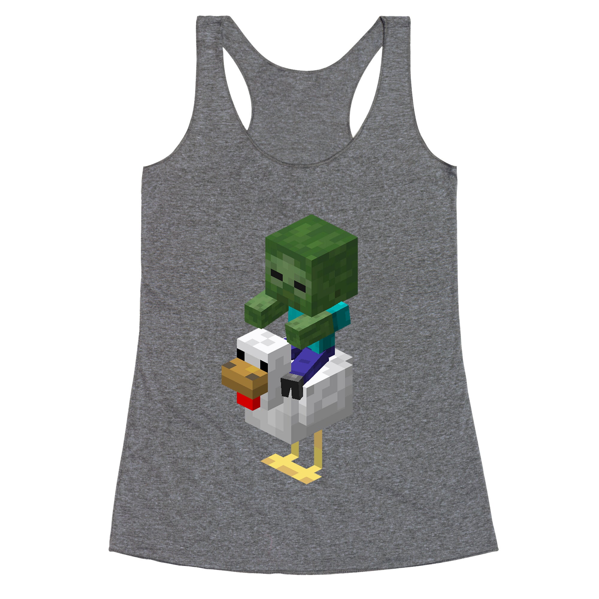 Chicken Jockey Racerback Tank