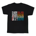 Hands Off Trump Protest Kids Tee