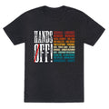 Hands Off Trump Protest Unisex Triblend Tee