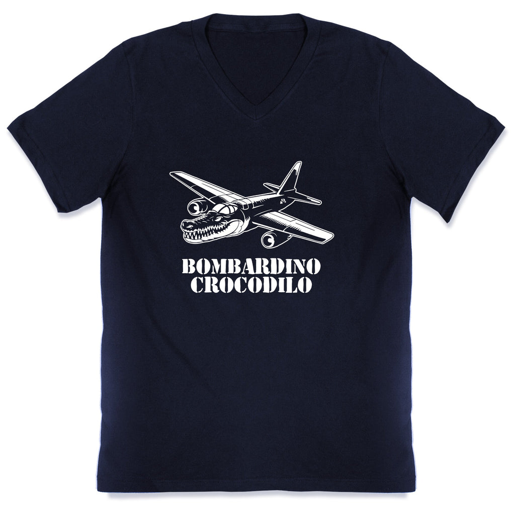 Bombardino Crocodilo V-Neck