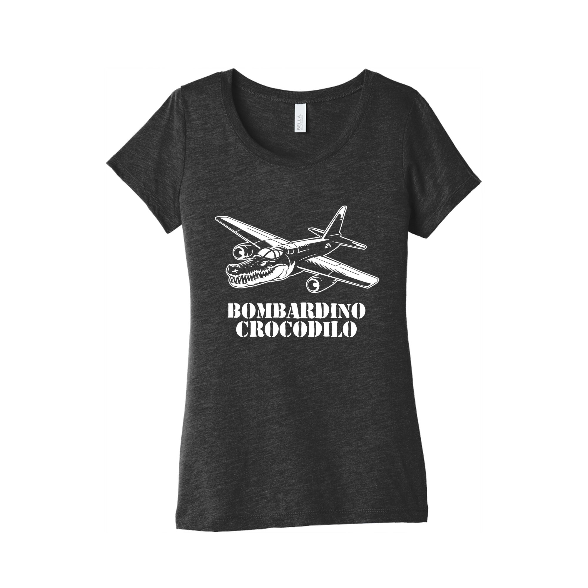 Bombardino Crocodilo Womens Triblend Tee