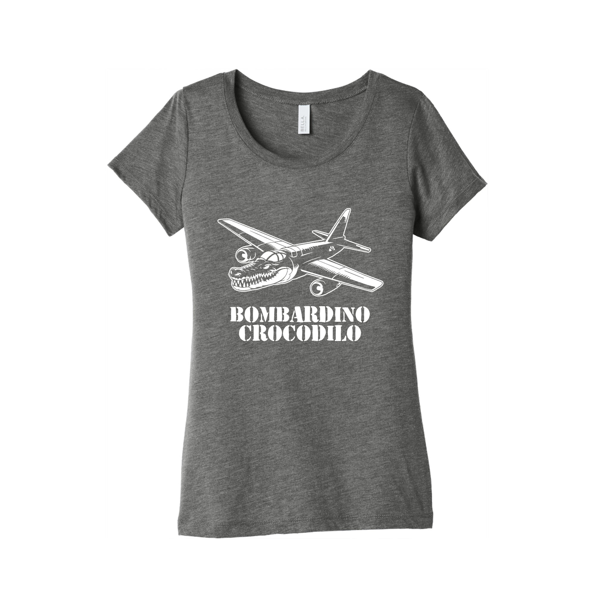 Bombardino Crocodilo Womens Triblend Tee
