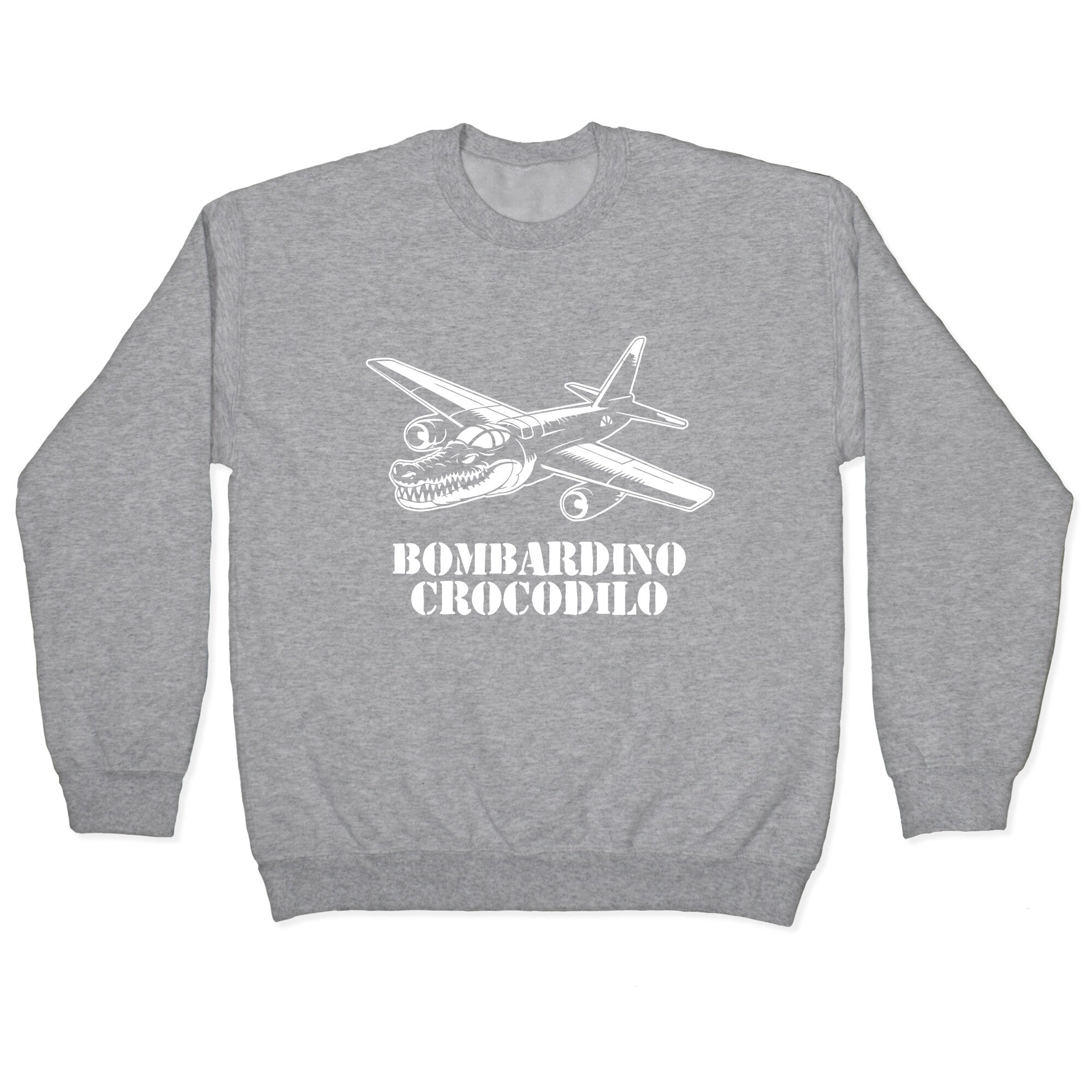 Bombardino Crocodilo Crewneck Sweatshirt