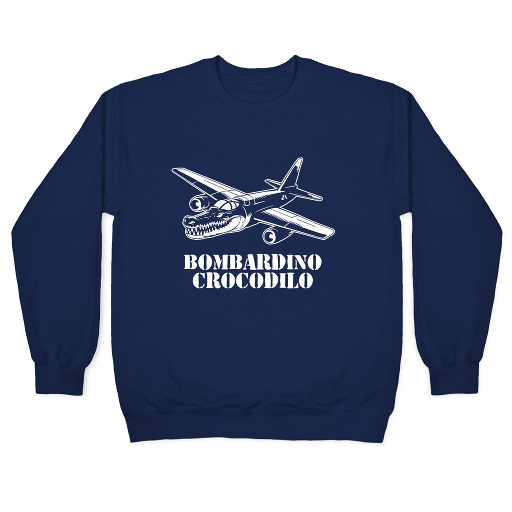 Bombardino Crocodilo Crewneck Sweatshirt