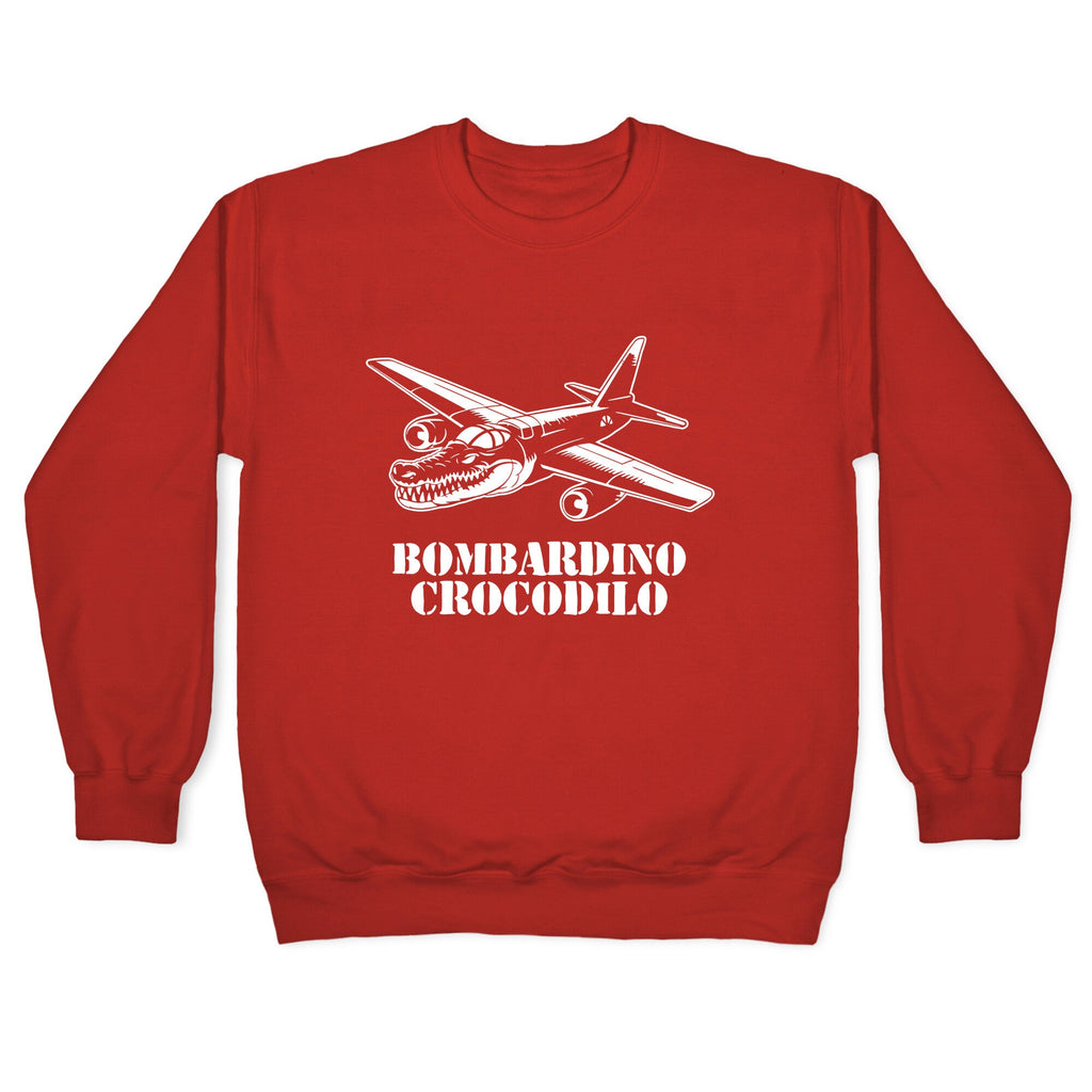 Bombardino Crocodilo Crewneck Sweatshirt