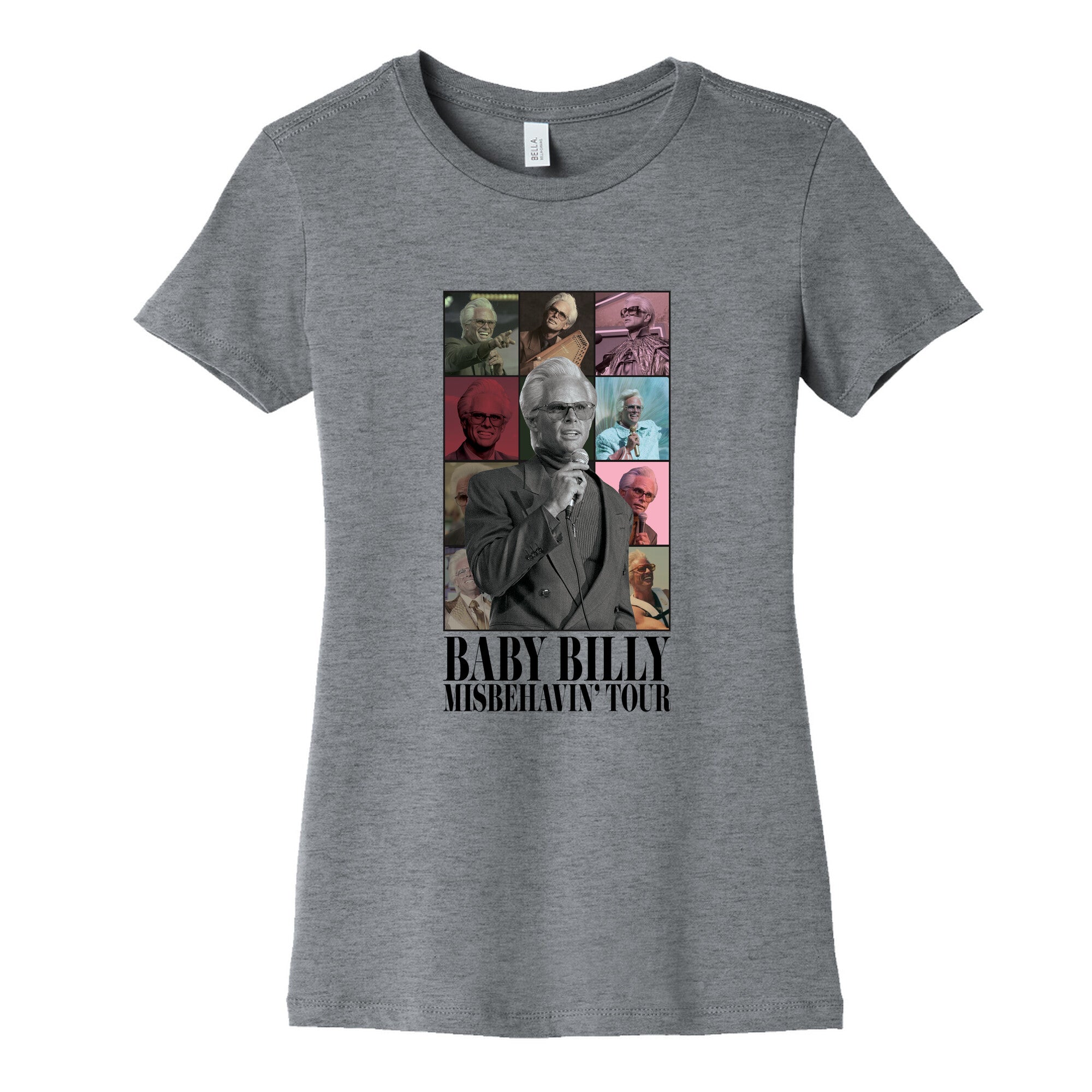 Baby Billy Misbehavin Tour Womens Cotton Tee
