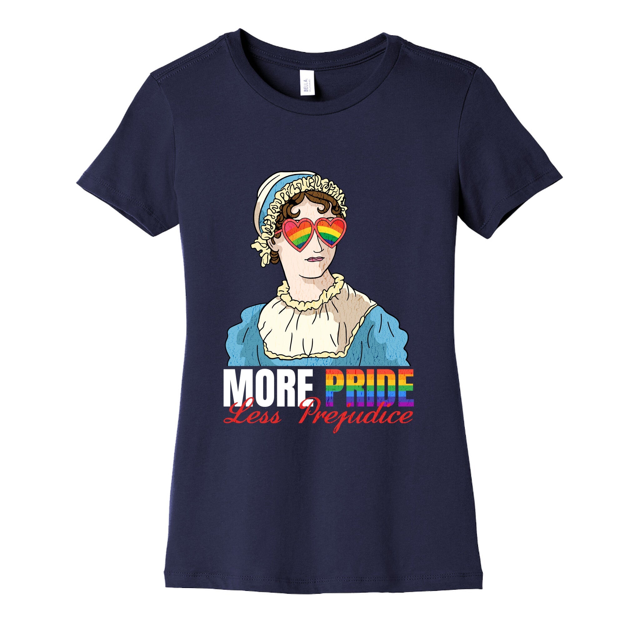 More Pride Less Prejudice 2025 Womens Cotton Tee