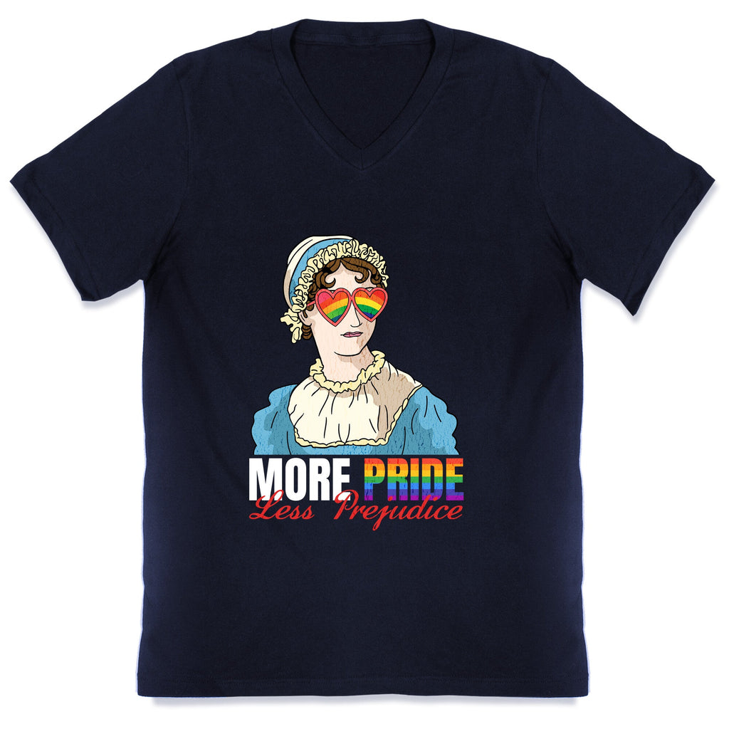 More Pride Less Prejudice 2025 V-Neck