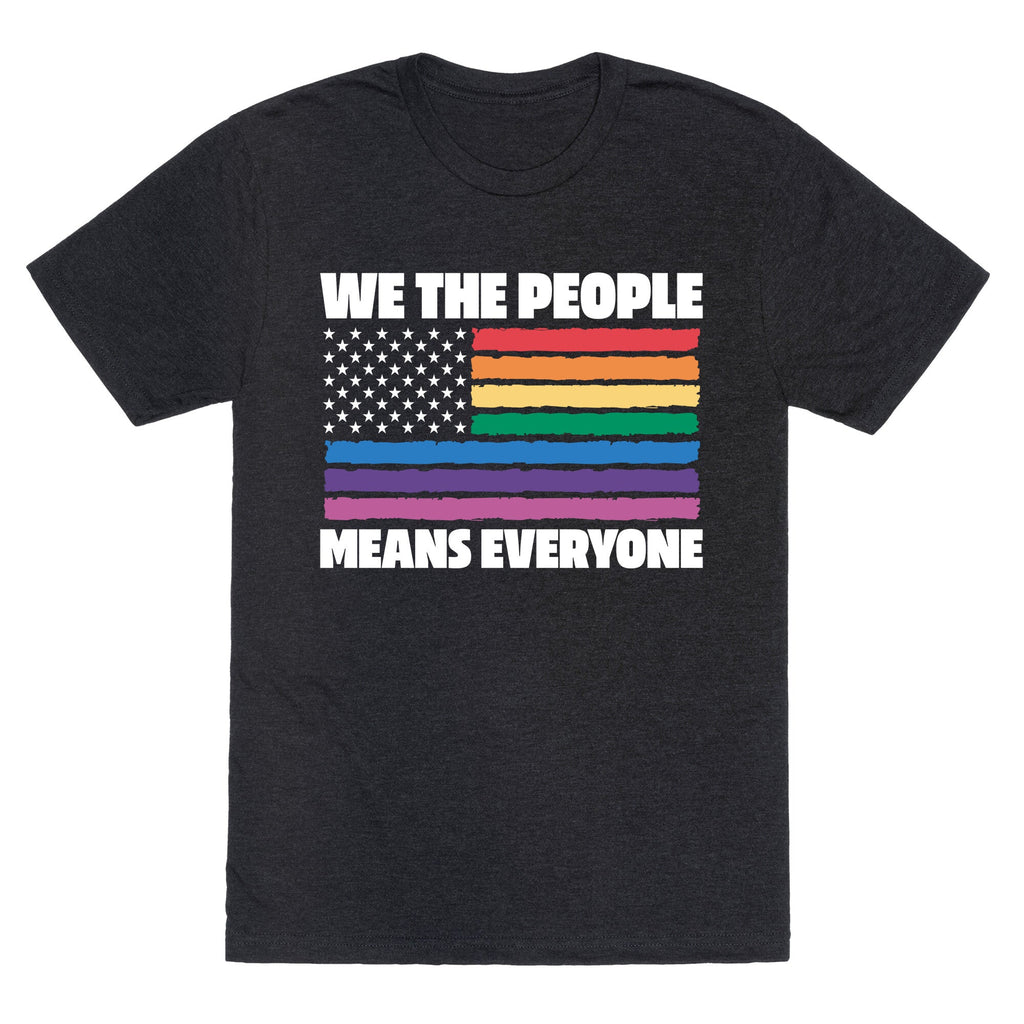 Rainbow Flag We The People Unisex Triblend Tee