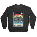 Rainbow Pride Tarot Card Crewneck Sweatshirt