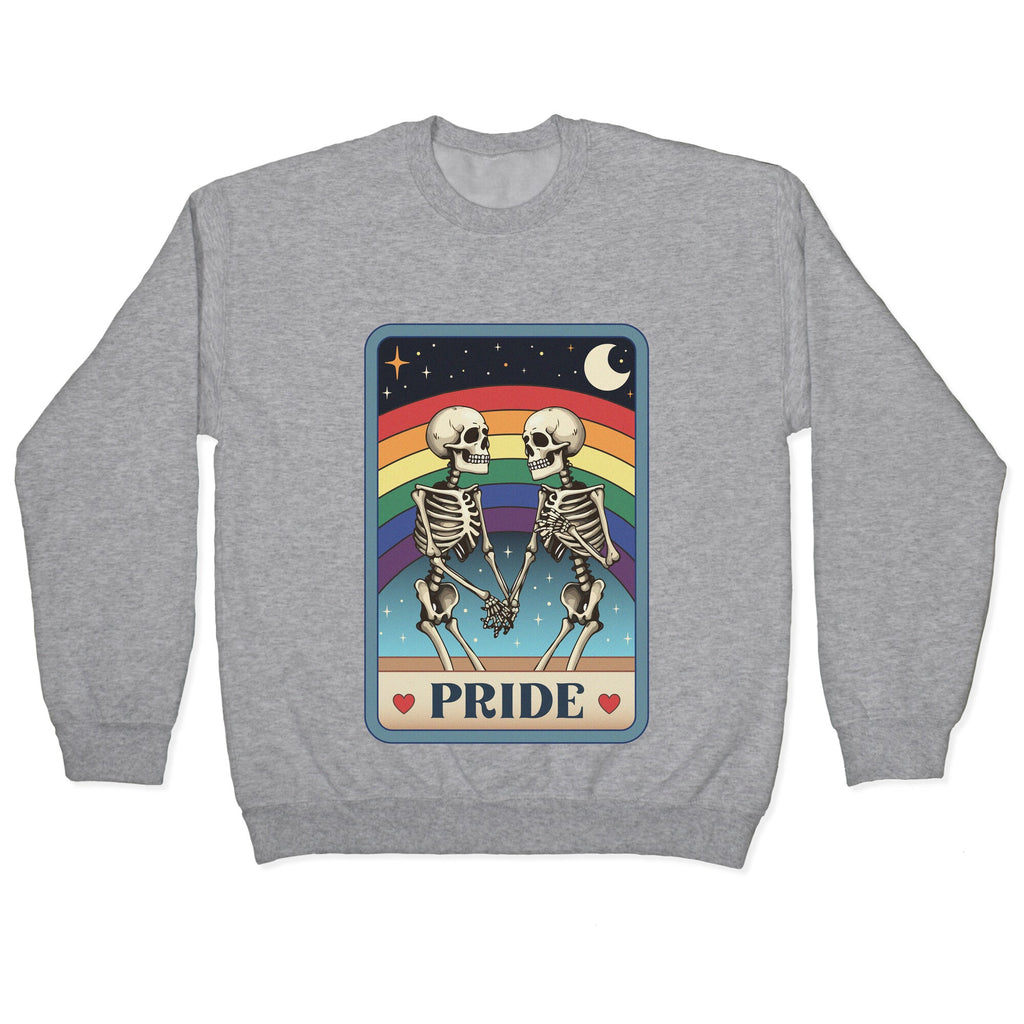 Rainbow Pride Tarot Card Crewneck Sweatshirt