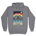 Rainbow Pride Tarot Card Hoodie