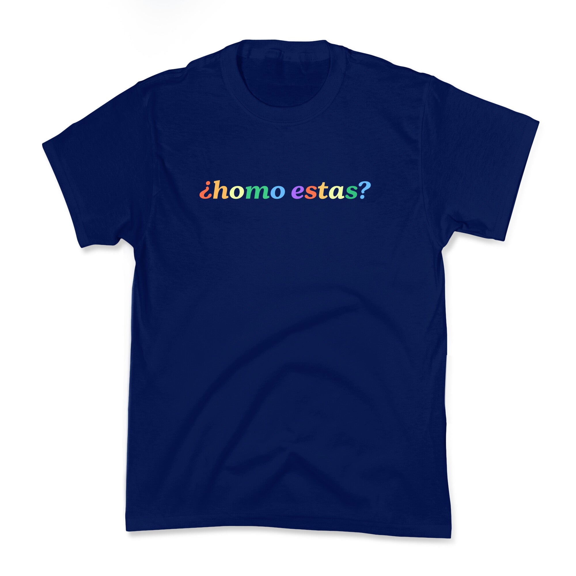 Homo Estas Rainbow Kids Tee