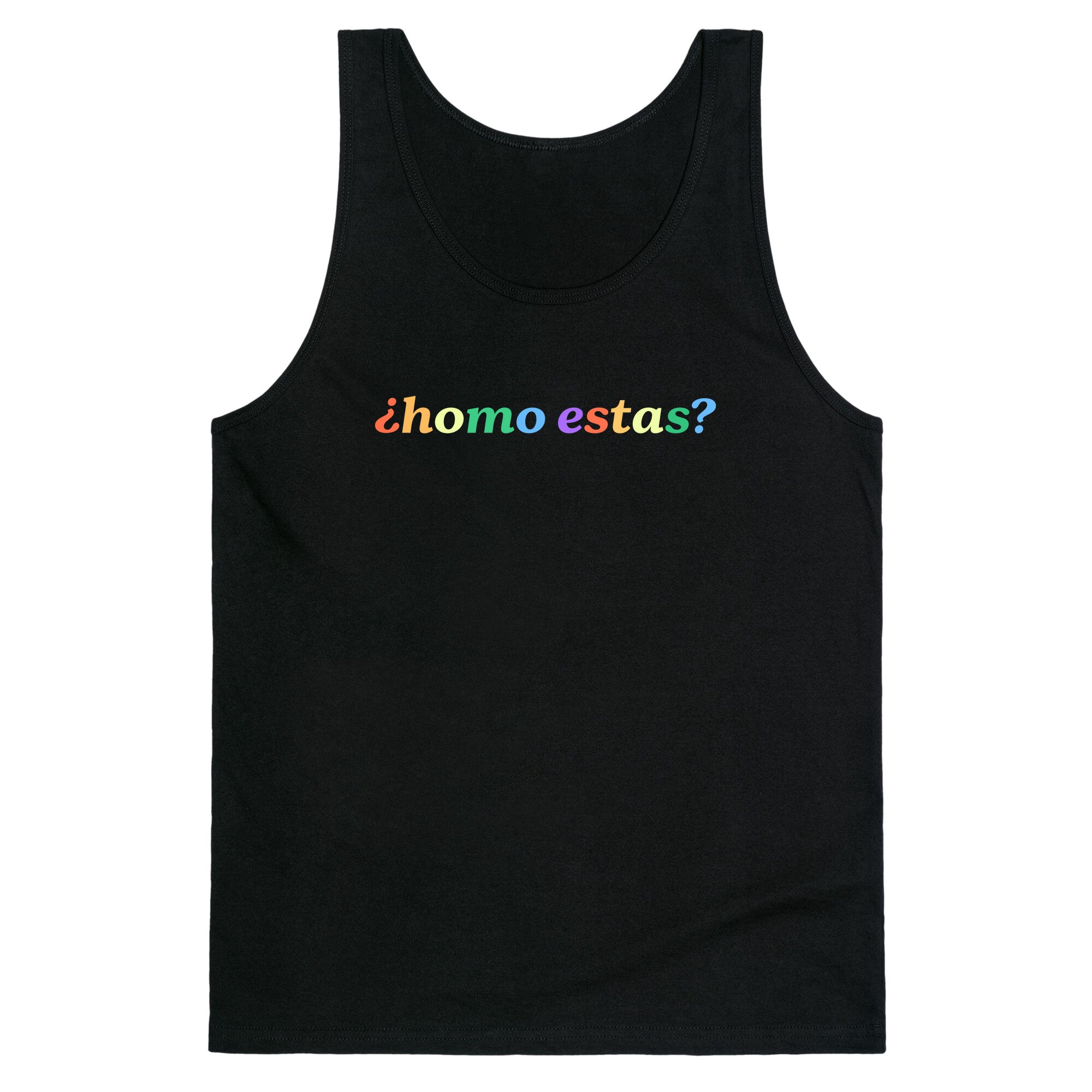 Homo Estas Rainbow Tank Top