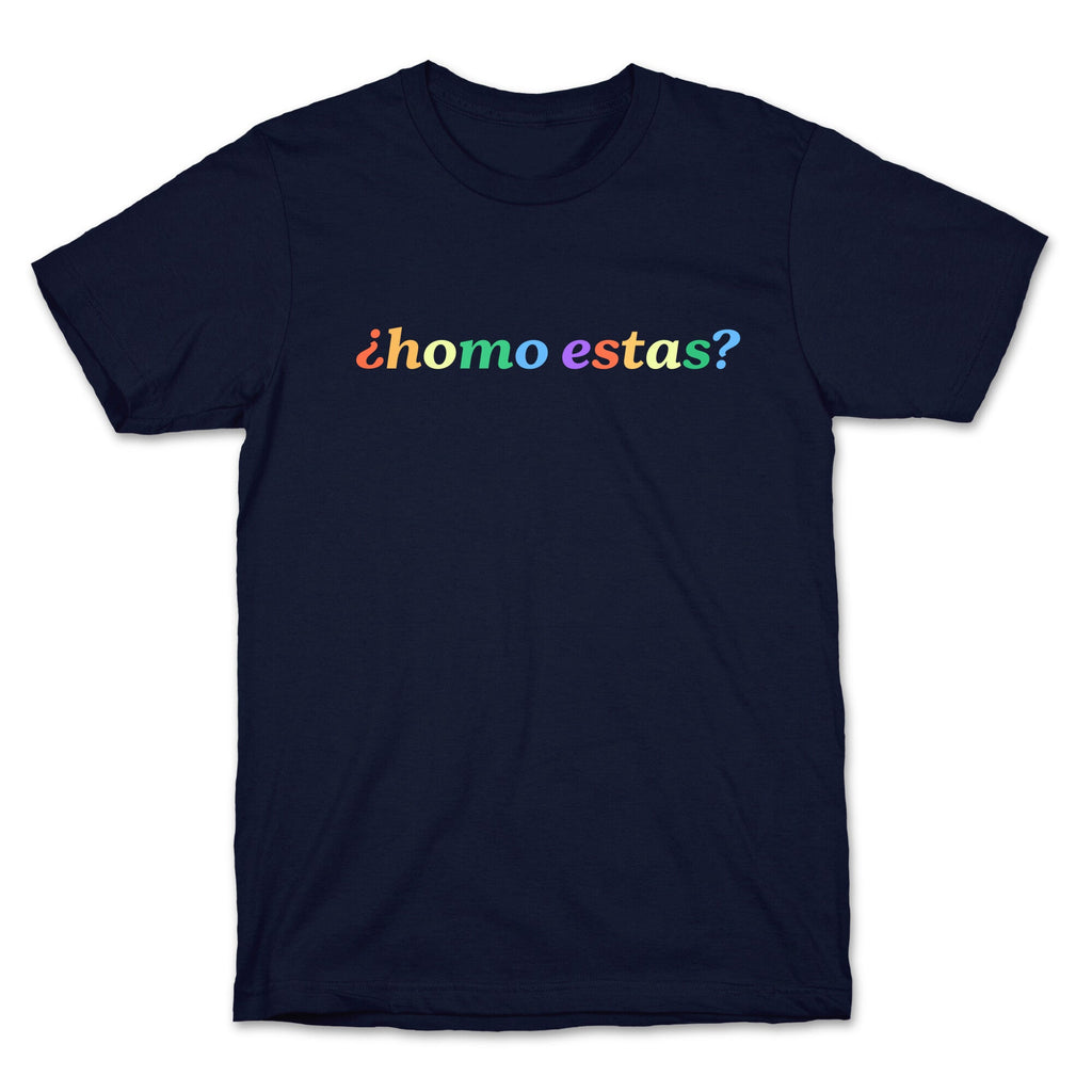 Homo Estas Rainbow T-Shirt