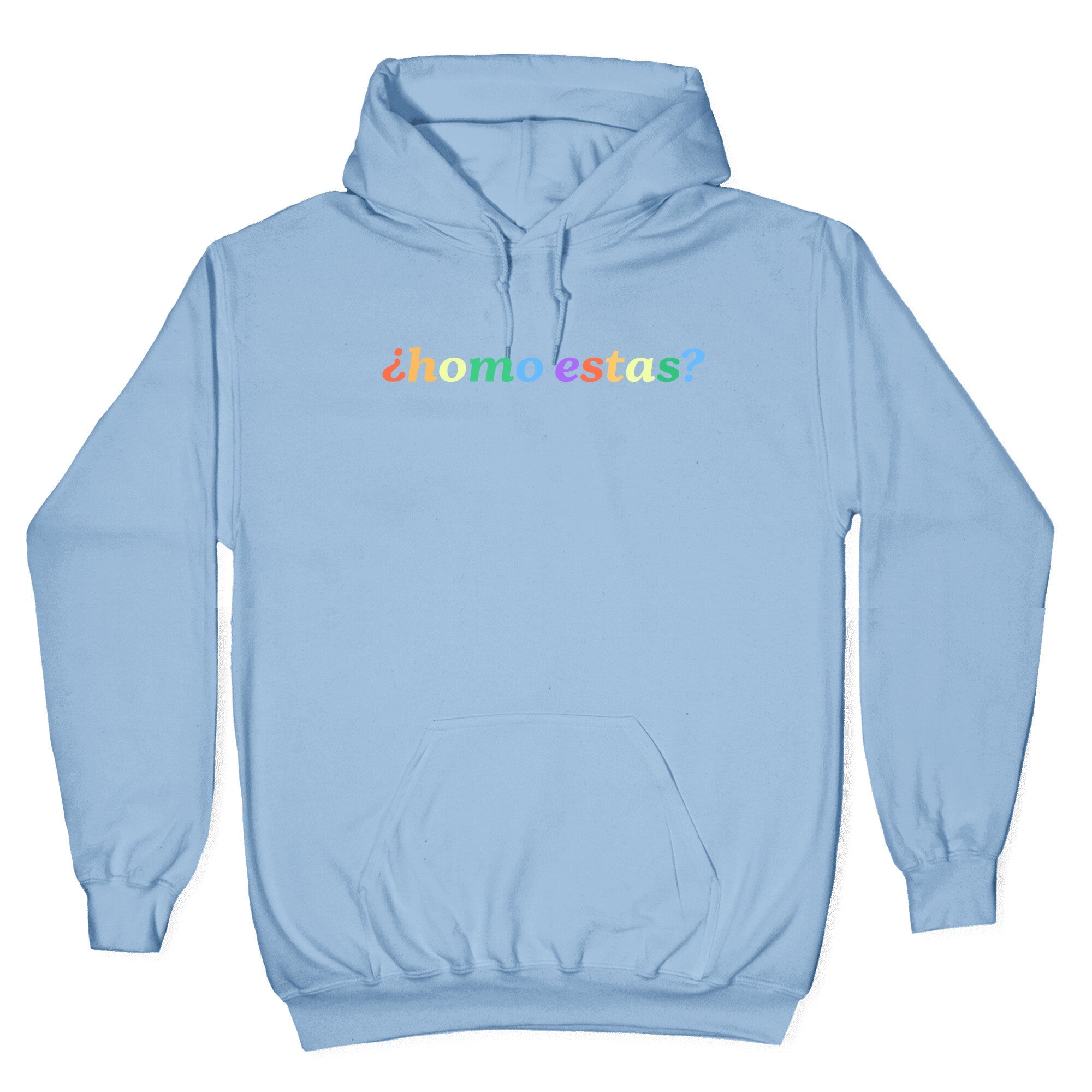 Homo Estas Rainbow Hoodie