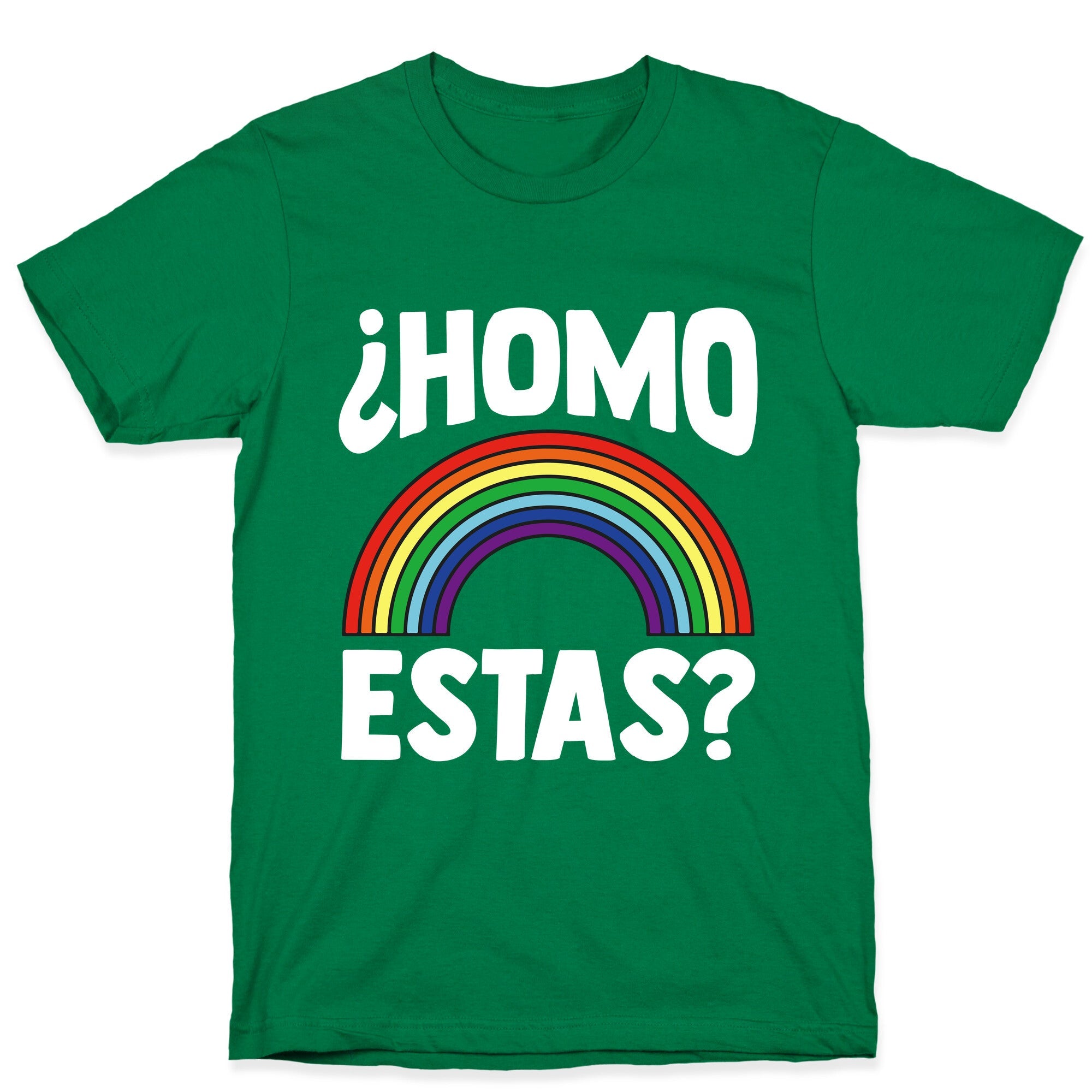 Homo Estas Rainbow Pride T-Shirt