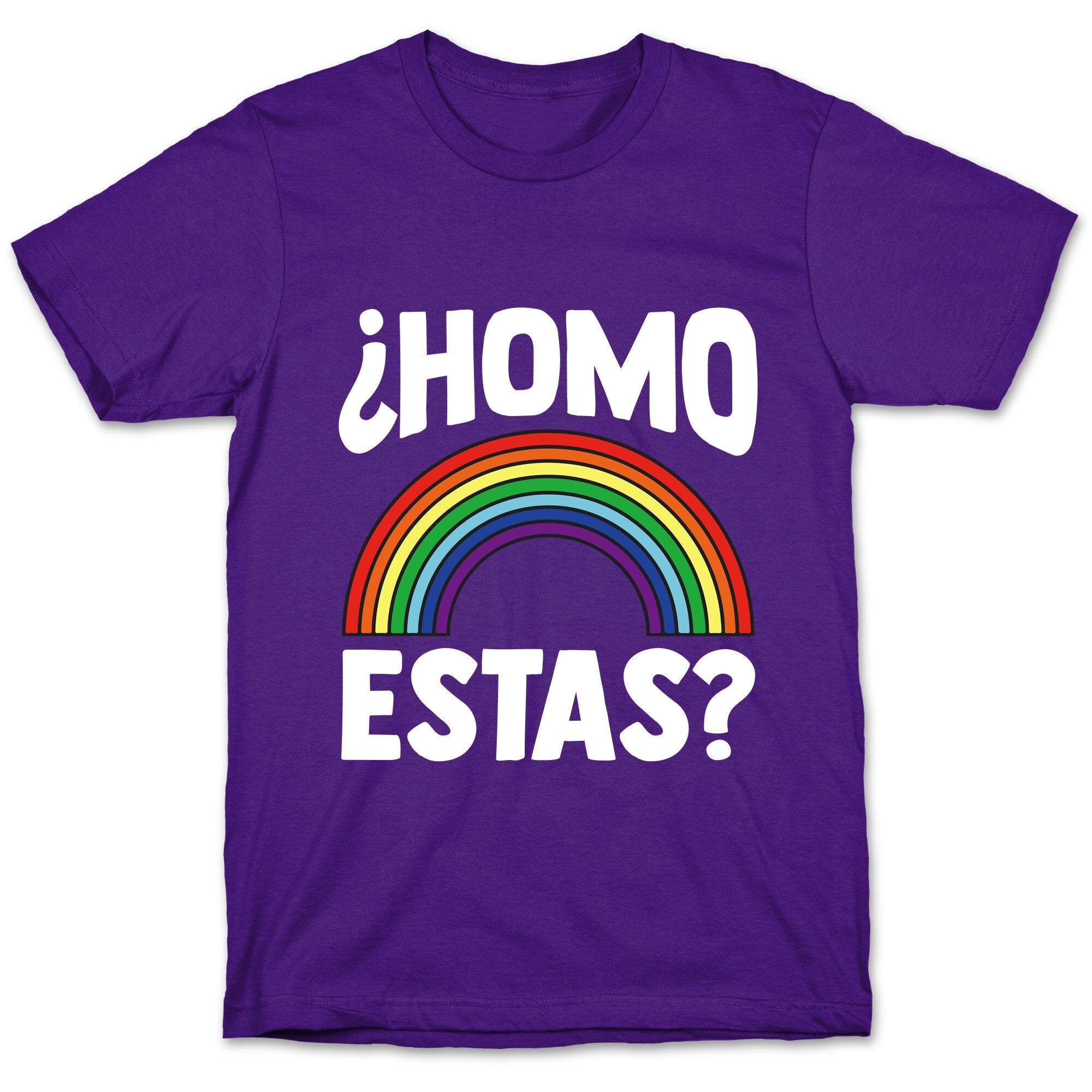 Homo Estas Rainbow Pride T-Shirt