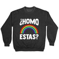 Homo Estas Rainbow Pride Crewneck Sweatshirt