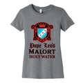 Pope Leo Holy Water Womens Cotton Tee
