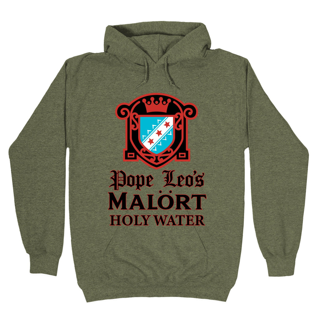 Pope Leo Holy Water Hoodie