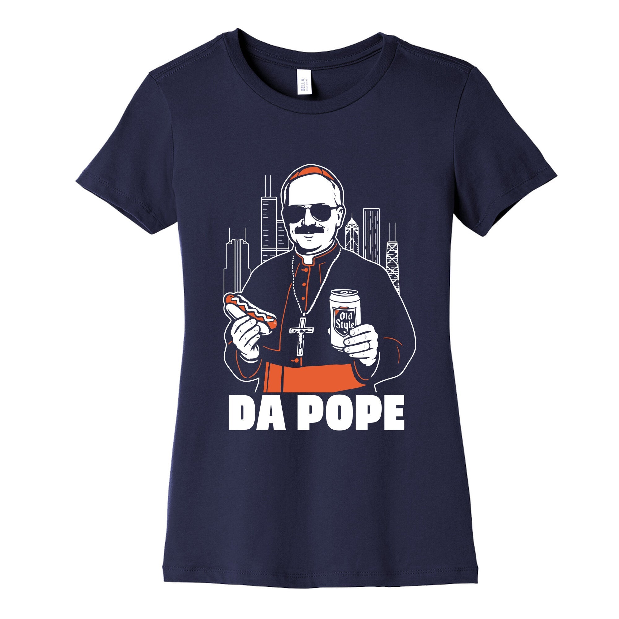 Da Pope Leo Womens Cotton Tee
