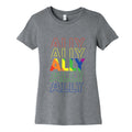 Pride Ally Womens Cotton Tee