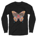 8647 Anti Trump Butterfly Longsleeve Tee