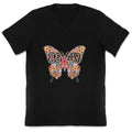 8647 Anti Trump Butterfly V-Neck