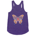 8647 Anti Trump Butterfly Racerback Tank