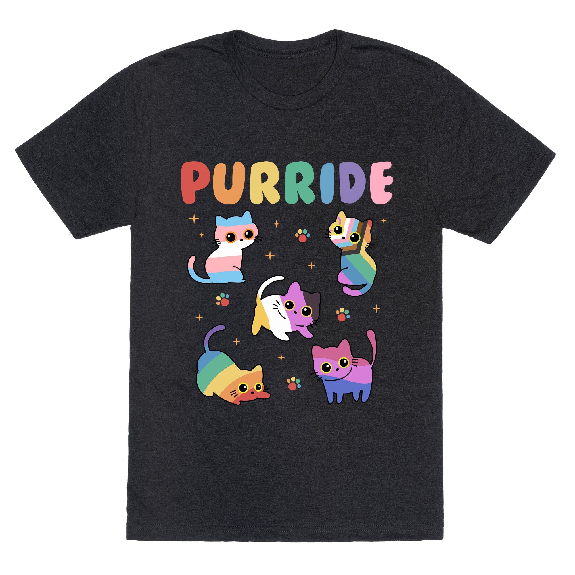 Purride Cats Pride Unisex Triblend Tee