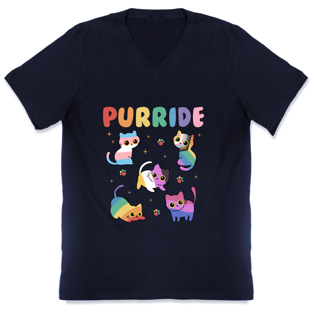 Purride Cats Pride V-Neck