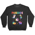 Purride Cats Pride Crewneck Sweatshirt