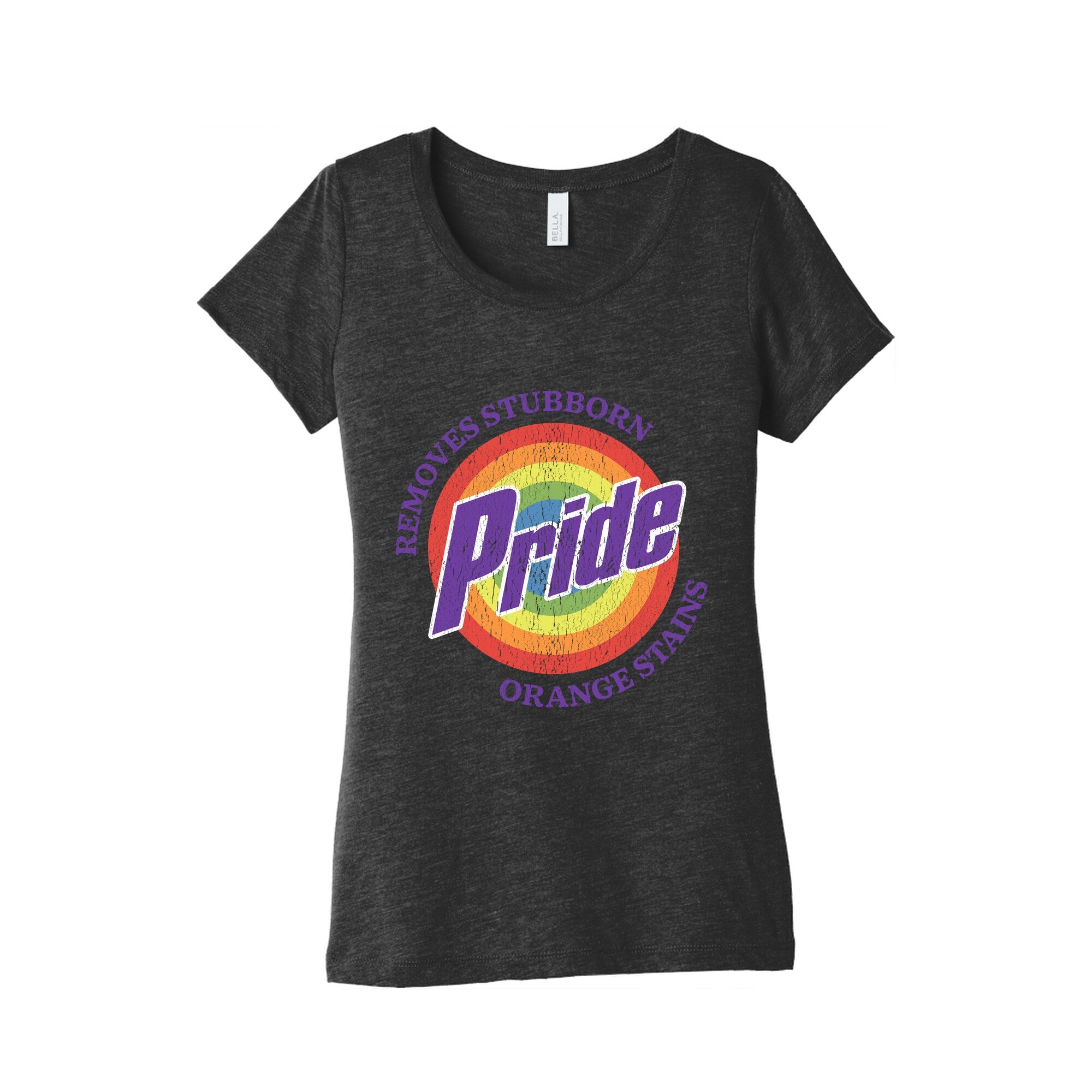 Pride Removes Orange Stains FDT Womens Triblend Tee